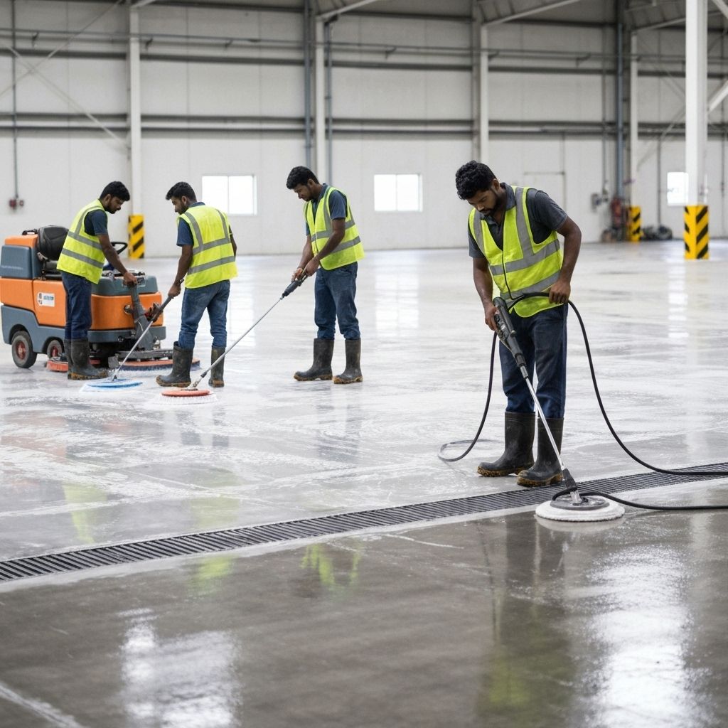 Nettoyage industriel professionnel